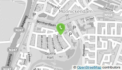 Bekijk kaart van Van Lotringen in Monnickendam