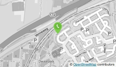 Bekijk kaart van V.O.F. Straat- en Opknapbedrijf Wierda in Hoorn (Noord-Holland)