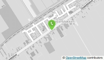 Bekijk kaart van O.J. Koedooder  in Oosterblokker