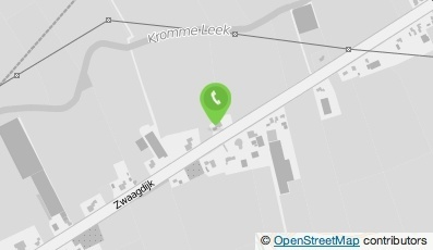 Bekijk kaart van Kino's Kraanverhuur & Tuintotaal in Zwaagdijk-Oost
