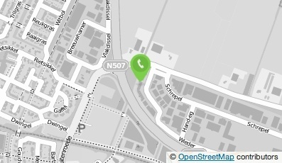 Bekijk kaart van Grafisch Service Centrum Kik  in De Goorn