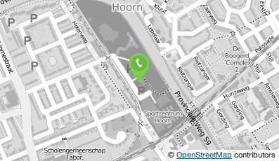 Bekijk kaart van Zwem- & Recreatiebad De Waterhoorn in Hoorn (Noord-Holland)