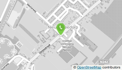 Bekijk kaart van Riedijk Muziek in Nieuwe Niedorp