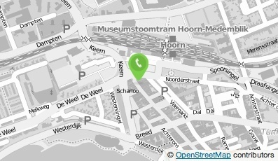 Bekijk kaart van V.O.F. Restaurant Azie  in Hoorn (Noord-Holland)