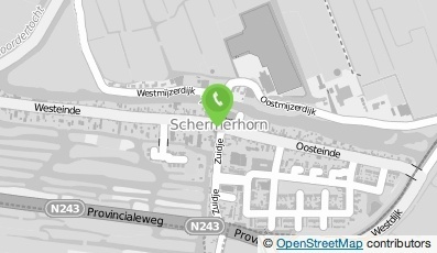 Bekijk kaart van 's Lands Welvaren  in Schermerhorn