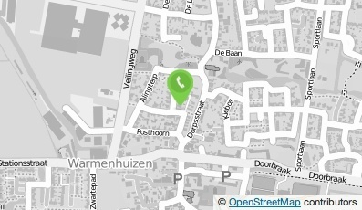 Bekijk kaart van Latenstein Adm.- en Bel.adv.knt. in Warmenhuizen