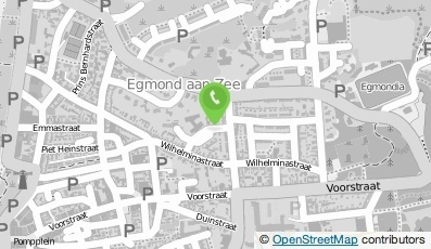 Bekijk kaart van Hotel De Dennen  in Egmond aan Zee