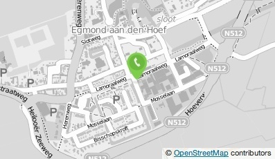Bekijk kaart van Bouwbedrijf J.C. de Groot B.V.  in Egmond aan den Hoef