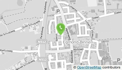 Bekijk kaart van Schildersbedrijf Beukers & Zn. in Egmond-Binnen