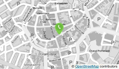Bekijk kaart van Swarovski Boutique Breda in Breda