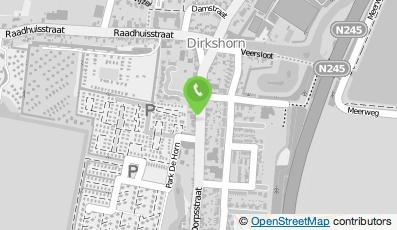 Bekijk kaart van Pieter Francis Hoeve in Dirkshorn