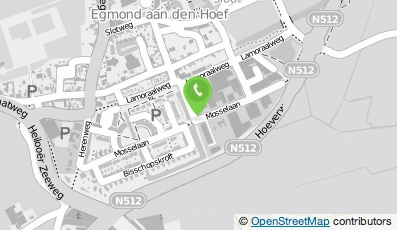Bekijk kaart van V.O.F. Wellink & Zonen in Egmond aan den Hoef