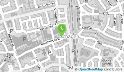Bekijk kaart van Aziatische Lunchroom 'De Schagenaar' in Schagen