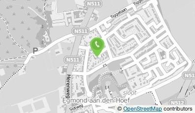 Bekijk kaart van Timmerbedrijf 'Echo'  in Egmond aan den Hoef