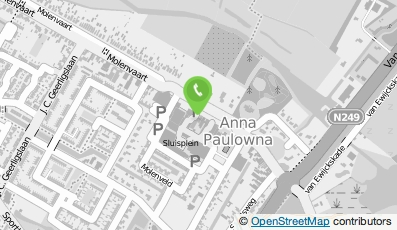 Bekijk kaart van Bloembinderij Ma-d´r-liefjes  in Anna Paulowna