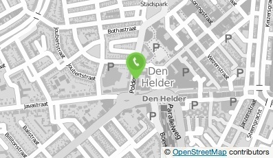 Bekijk kaart van Orthodontiepraktijk Jongsma B.V. in Den Helder