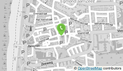 Bekijk kaart van Restaurant De Parel Van Egmond in Egmond aan Zee