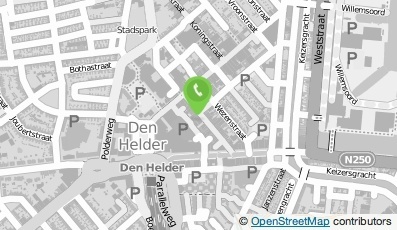 Bekijk kaart van V.O.F. Mantje v/h Suisse Juweliersbedrijven in Den Helder