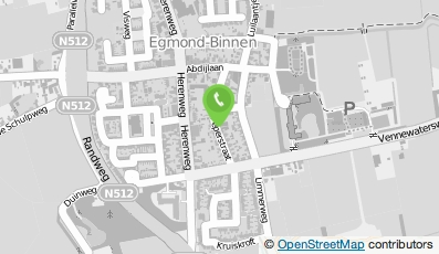 Bekijk kaart van Bert's Fietsverhuur in Egmond-Binnen