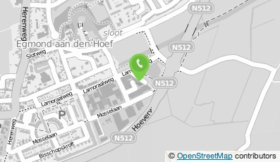 Bekijk kaart van Bouwbedrijf c. & s. in Egmond-Binnen