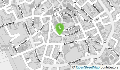 Bekijk kaart van Just Texel Suites & Apartments in Den Burg