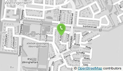 Bekijk kaart van Straatbedrijf R. Jorna in Wieringerwerf