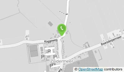 Bekijk kaart van Hoveniersbedrijf Nico Hoogewerf in Zuidermeer