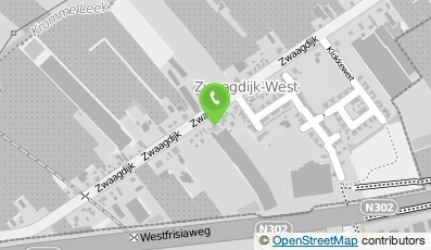 Bekijk kaart van R.P. Kraakman Bloemen B.V. in Zwaagdijk-West