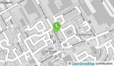 Bekijk kaart van Lindeboom Timmerbedrijf in Blokker