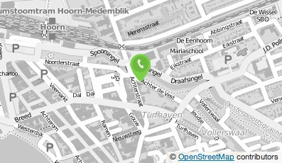 Bekijk kaart van De Media Krant B.V. in Hoorn (Noord-Holland)