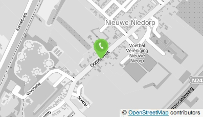 Bekijk kaart van Schildersbedrijf Leo Wissink in Nieuwe Niedorp