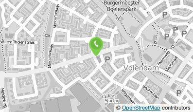 Bekijk kaart van Slagerij Plutostraat in Volendam