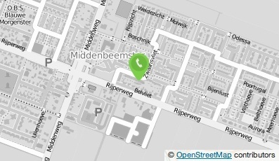 Bekijk kaart van Postzegelhandel Bert Huisenga  in Middenbeemster