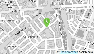 Bekijk kaart van Stoffeerderij Sanna in Den Helder