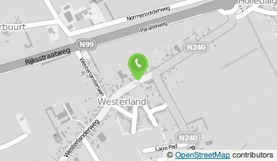 Bekijk kaart van Haar Hossie in Westerland