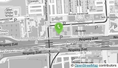 Bekijk kaart van Total Development & Management (T.D.M.) B.V. in Amsterdam