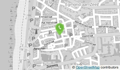 Bekijk kaart van Stoop Oud Katholieke Verenigingsgebouw in Egmond aan Zee