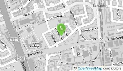 Bekijk kaart van Downtown Affairs in Schagen