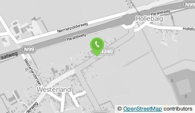 Bekijk kaart van Bouwbedrijf P. Dirks en Zoon V.O.F. in Westerland