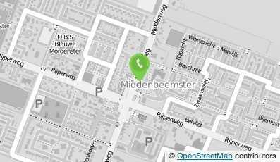 Bekijk kaart van Klussenbedrijf Hammerkop  in Middenbeemster