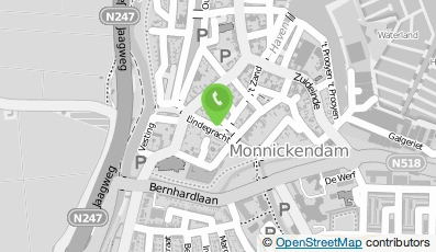 Bekijk kaart van t Haarpuntje in Monnickendam