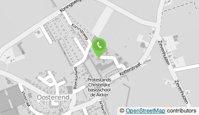 Bekijk kaart van Klus- en Onderhoudsbedrijf Theo Rutten in Oosterend (Noord-Holland)