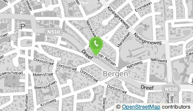 Bekijk kaart van De Loet Projecten in Bergen (Noord-Holland)