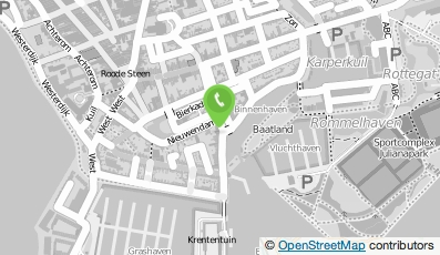 Bekijk kaart van Restaurant De Hoornse Kogge in Hoorn (Noord-Holland)