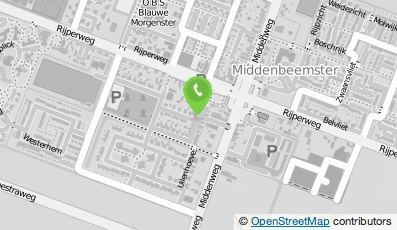 Bekijk kaart van Beemster Hypotheken en AssurantiÃ«n in Hoorn (Noord-Holland)