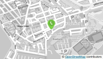 Bekijk kaart van De Havenwinkel in Hoorn (Noord-Holland)