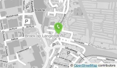 Bekijk kaart van R. Jacobsz Electrotechniek in Broek op Langedijk