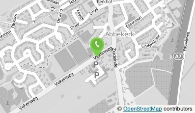 Bekijk kaart van Timmerbedrijf Johan Hauwert  in Abbekerk