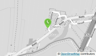 Bekijk kaart van Seba Marketing in Beets