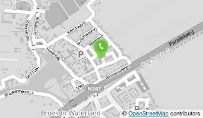 Bekijk kaart van Ruud Hofstee Interieurontwerp in Broek In Waterland